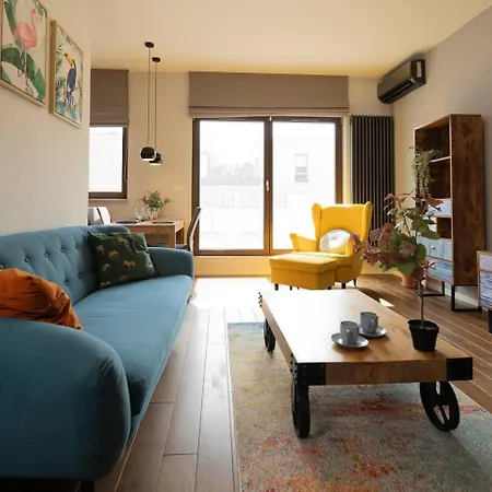 Venti Wilanow 2 Bedrooms Terrace Ac Parking 바르샤바